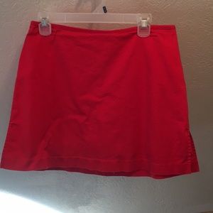 Vintage Red skort sz 12 GUC